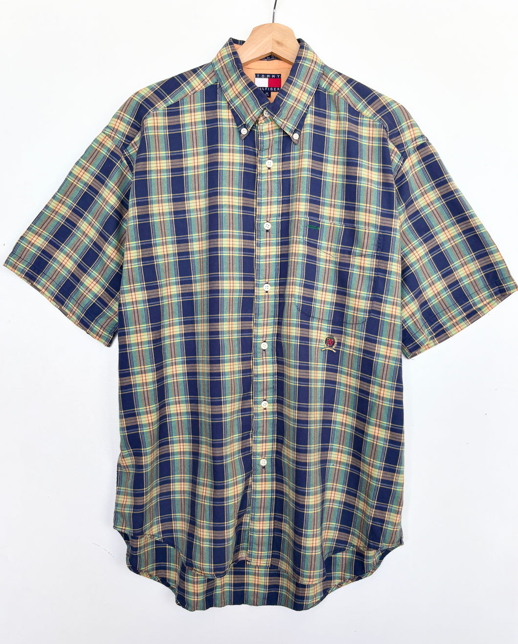 90s Tommy Hilfiger Check Shirt (M)
