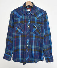 Load image into Gallery viewer, 90s Wrangler Flannel Shirt (L)