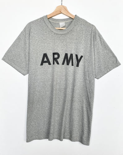 Army Print T-shirt (L)