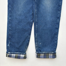 Load image into Gallery viewer, Dickies Tartan Lined Jeans W32 L30