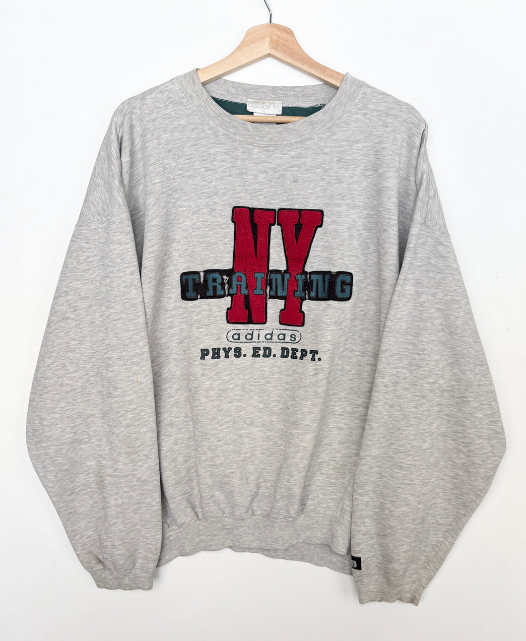 80s Adidas NY Training Sweatshirt (XL)