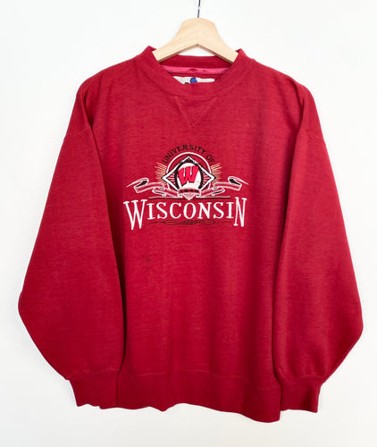 90s Wisconsin Badgers Sweatshirt (M)