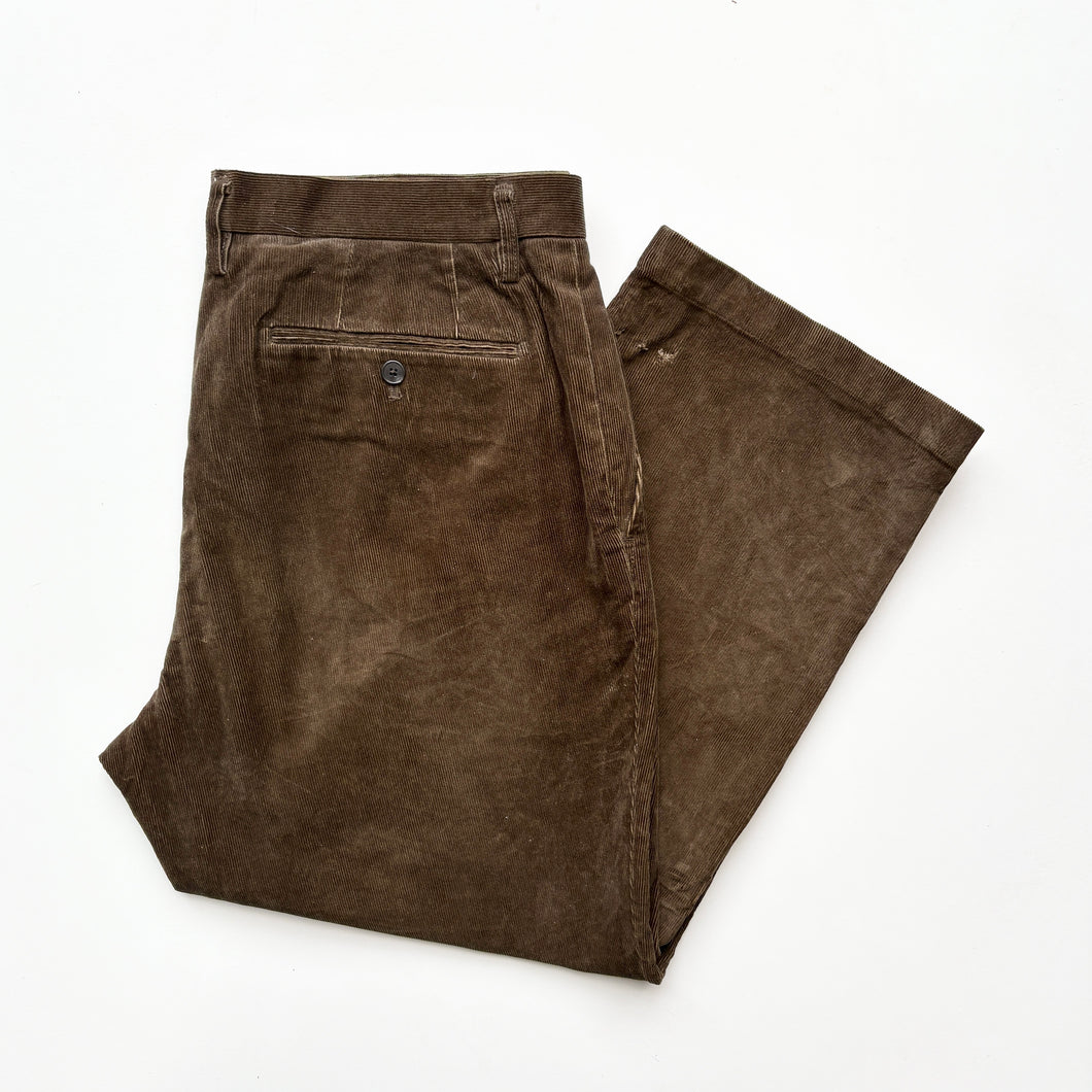 Corduroy Trousers W34 L27