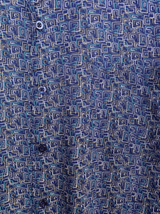 90s Crazy Print Shirt (XL)