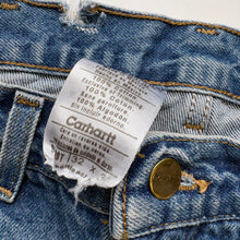 Load image into Gallery viewer, Distressed 90s Carhartt Jeans W32 L30