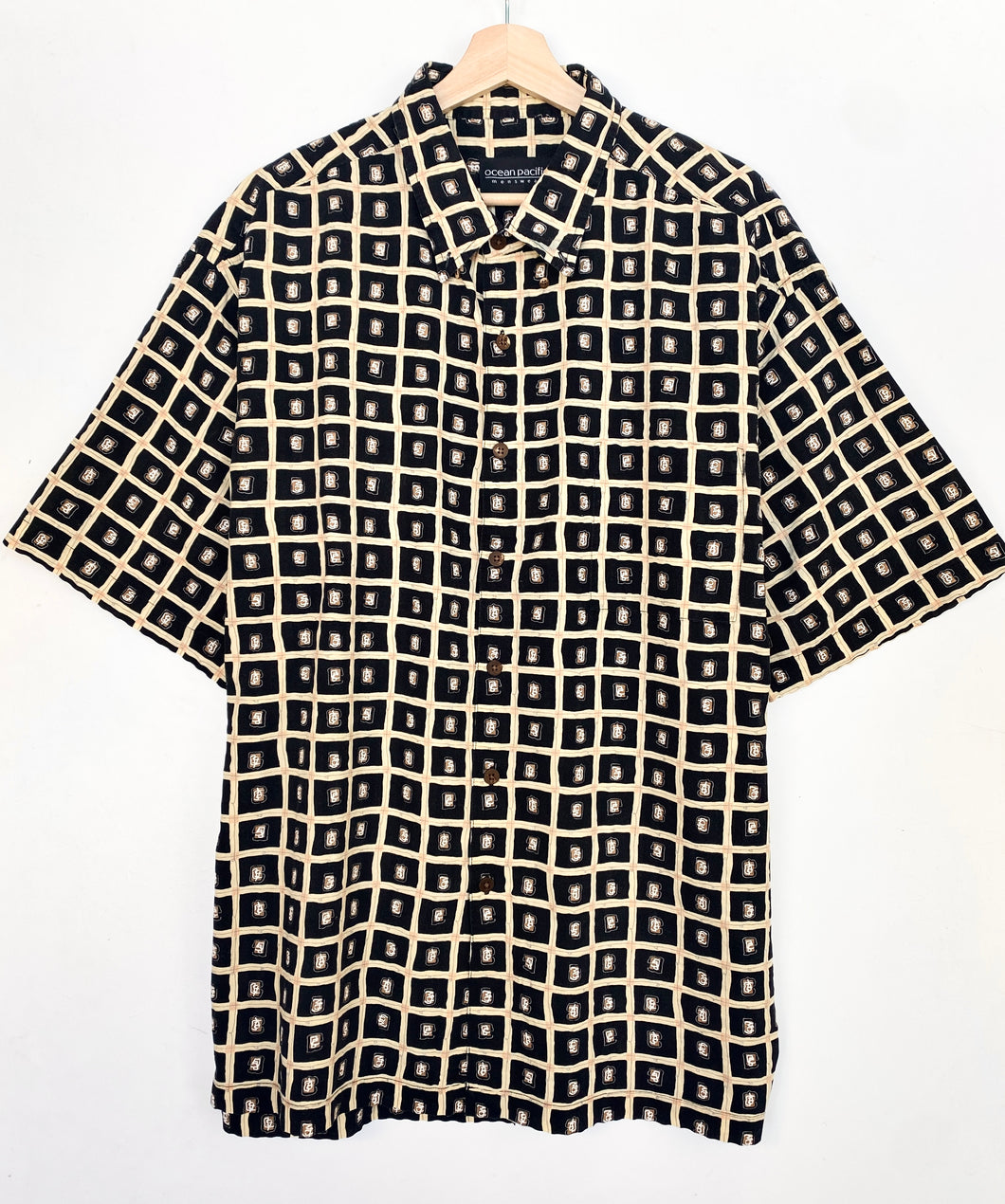 90s Crazy Print Shirt (2XL)