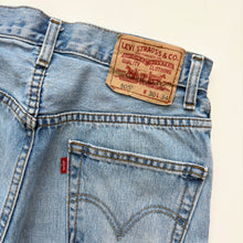 Load image into Gallery viewer, 90s Levi’s 505 Denim Shorts W30