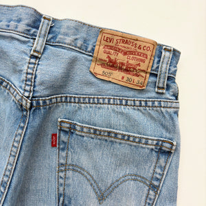 90s Levi’s 505 Denim Shorts W30