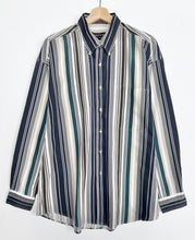Load image into Gallery viewer, 90s Striped Shirt (L)