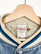 Load image into Gallery viewer, 90s Disney Eeyore Denim Bomber Jacket (S)