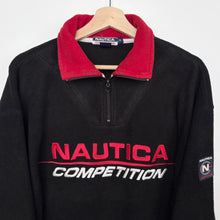 Load image into Gallery viewer, 90s Nautica 1/4 Zip Fleece (M)