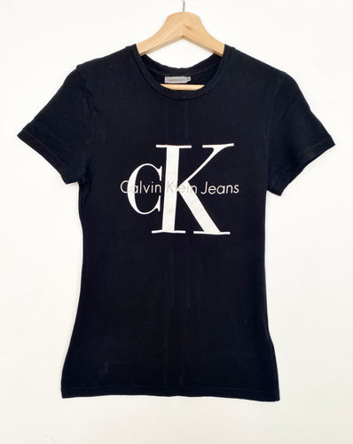 Women’s Y2K Calvin Klein T-shirt (XS)