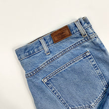 Load image into Gallery viewer, 90s L.L.Bean Tartan Lined Jeans W40 L29