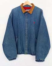Load image into Gallery viewer, 90s Ralph Lauren Denim Harrington Jacket (XL)