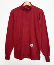 Load image into Gallery viewer, Carhartt 1/4 Zip Sweatshirt (S)