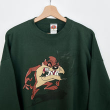 Load image into Gallery viewer, 90s Taz Looney Tunes Sweatshirt (XL)
