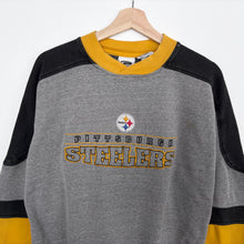 Load image into Gallery viewer, 90s NFL Pittsburgh Steelers sweatshirt (L)