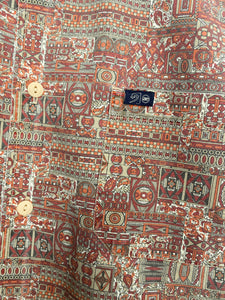 90s Crazy Print Shirt (XL)