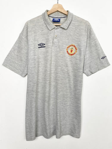 90s Umbro Manchester United Polo (XL)