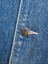 Load image into Gallery viewer, 90s Disney Mickey Mouse Denim Jacket (L)