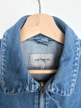 Load image into Gallery viewer, Carhartt Denim Harrington Jacket (XL)