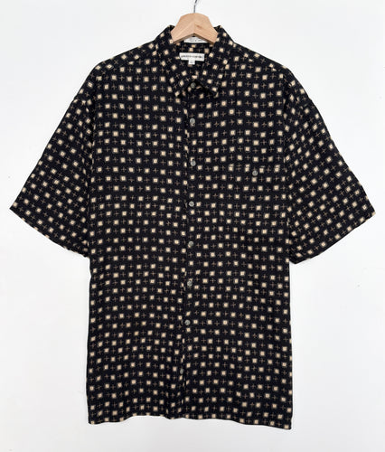 90s Crazy Print Shirt (L)