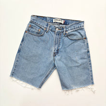 Load image into Gallery viewer, 90s Levi’s 505 Denim Shorts W30
