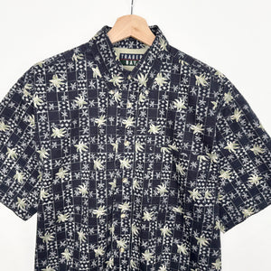 90s Crazy Print Shirt (L)
