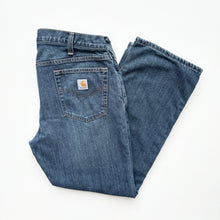 Load image into Gallery viewer, Carhartt Fleece Lined Jeans W38 L30