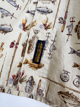 Load image into Gallery viewer, BNWT Woolrich Fishing Print Shirt (2XL)