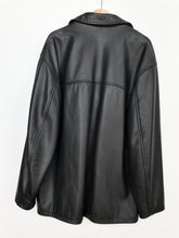 Load image into Gallery viewer, 90s Real Leather Heavy Jacket (XL)