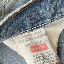 Load image into Gallery viewer, 90s Wrangler Carpenter Jeans W42 L30