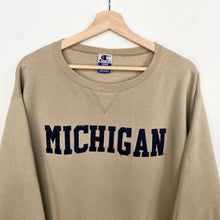 Load image into Gallery viewer, 90s Champion Michigan College Sweatshirt (L)