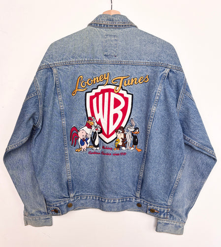 90s Looney Tunes Denim Jacket (S)