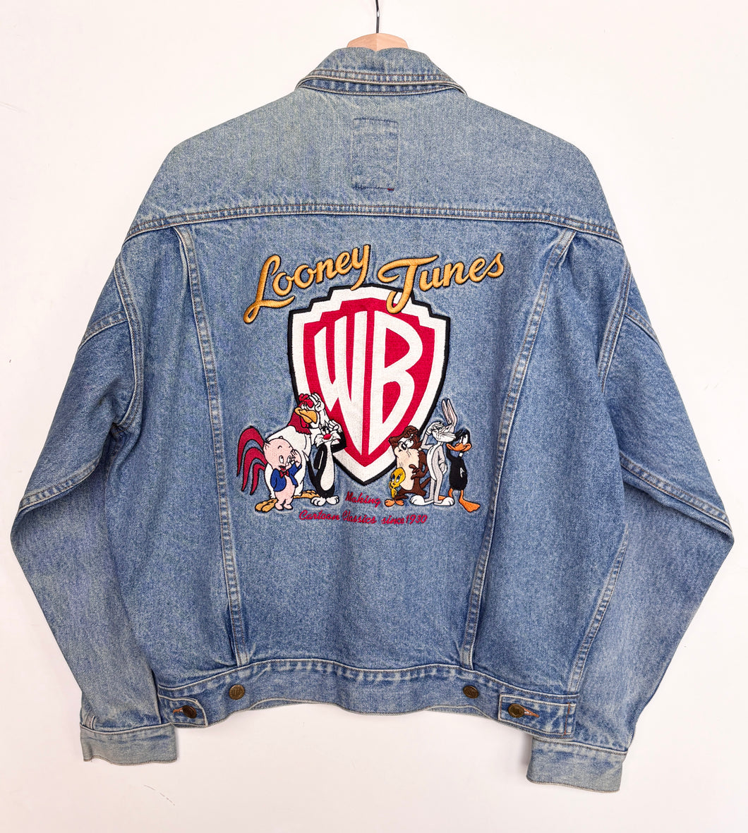 90s Looney Tunes Denim Jacket (S)