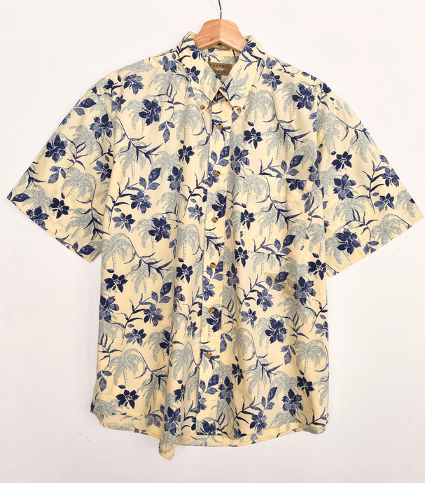 90s Crazy Print Shirt (L)