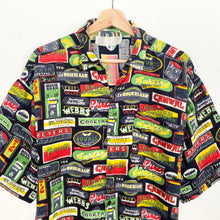 Load image into Gallery viewer, 90s Crazy Print Shirt (XL)