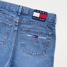 Load image into Gallery viewer, 90s Tommy Hilfiger Denim Shorts W33