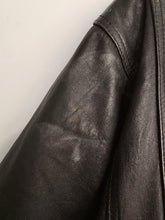 Load image into Gallery viewer, 90s Real Leather Heavy Jacket (L)