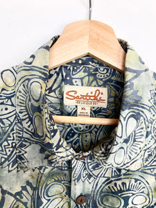 90s Crazy Print Shirt (XL)