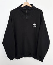 Load image into Gallery viewer, 90s Adidas 1/4 Zip Sweatshirt (L)