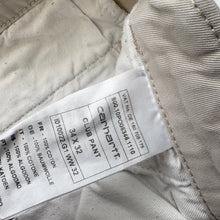 Load image into Gallery viewer, Carhartt Club Pants W34 L32