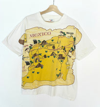 Load image into Gallery viewer, 90s Mexico Map T-shirt (M)