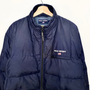 90s Polo Sport Ralph Lauren Puffa Coat (L)