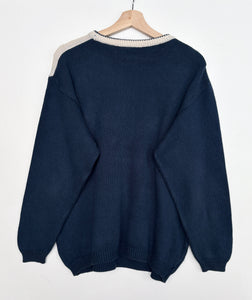 90s Lighthouse Chunky Knit Jumper (M)