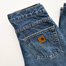 Load image into Gallery viewer, Carhartt Fleece Lined Jeans W28 L32