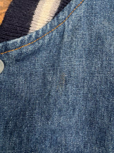 Load image into Gallery viewer, 90s Denim Bomber Jacket (XL)