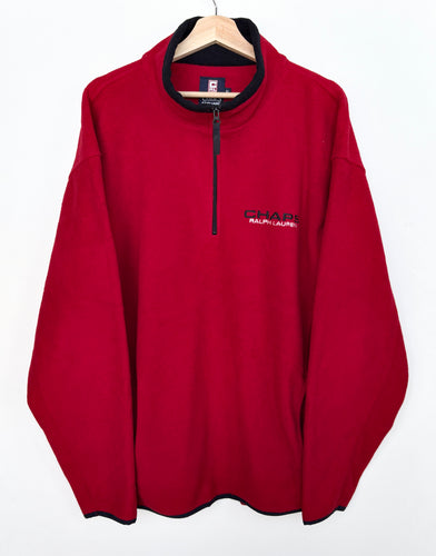 90s Chaps Ralph Lauren 1/4 Zip Fleece (XL)