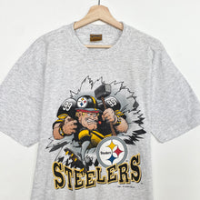 Load image into Gallery viewer, 1993 NFL Pittsburgh Steelers T-shirt (L)