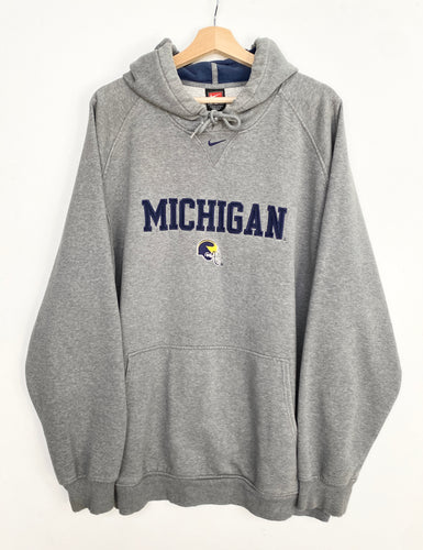 90s Nike Michigan Hoodie (XL)